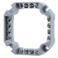 venček veľký 6303 - 15  P/S sivý